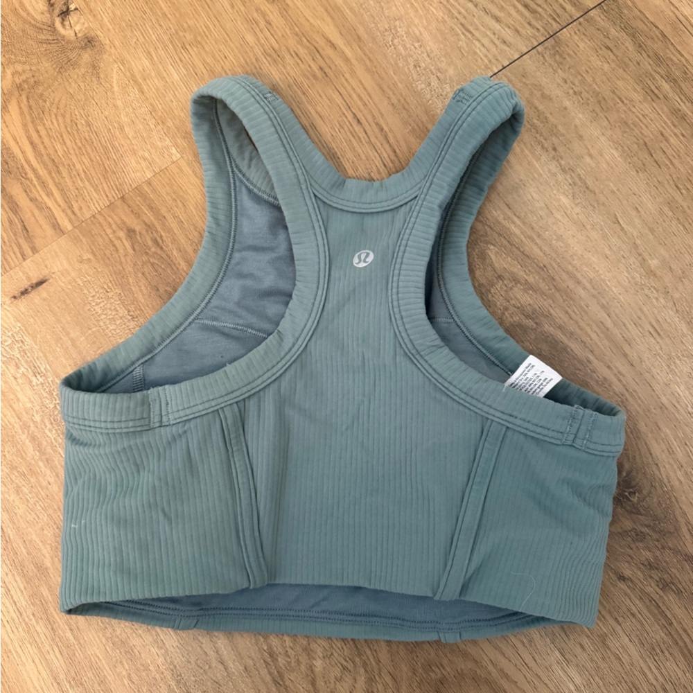 Lululemon Ribbed Tank/bra - Picture 2 of 7